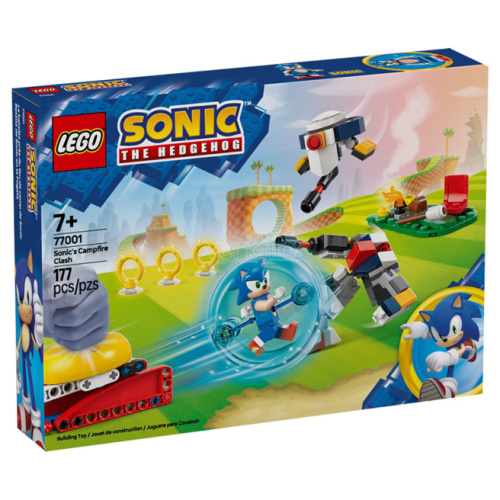 LEGO SONIC ÎNFRUNTARE LA FOCUL DE TABARA AL LUI SONIC, 77001