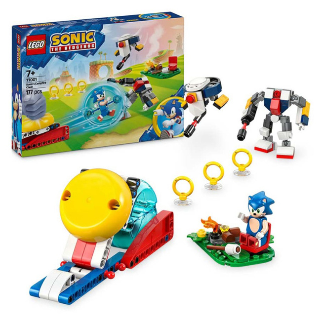 LEGO SONIC ÎNFRUNTARE LA FOCUL DE TABARA AL LUI SONIC, 77001
