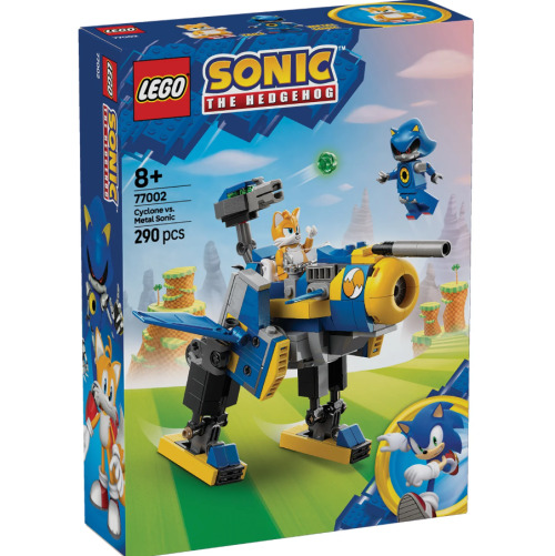 LEGO SONIC CYCLONE VS. METAL SONIC, 77002