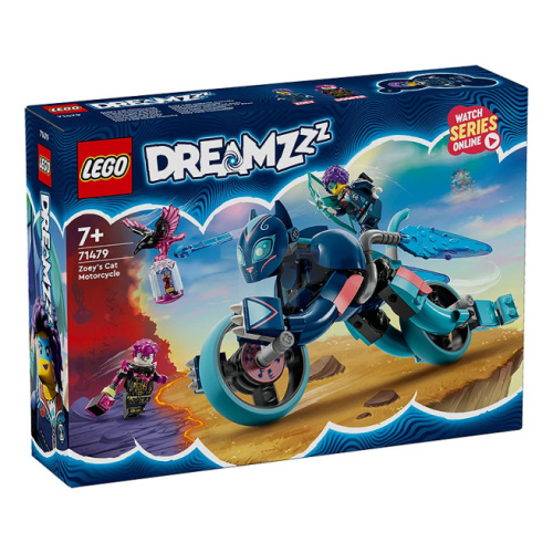 Конструктор LEGO Dreamzzz Мотоцикл кошки Зои 71479