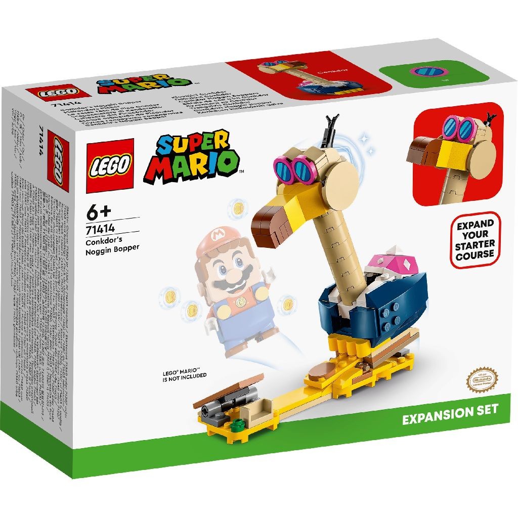 LEGO Super Mario - Set de extindere Bataia de cap a lui Conkdor 71414