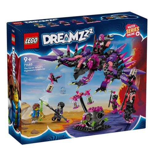 Конструктор LEGO Dreamzzz Кошмарные существа ведьмы Never 71483