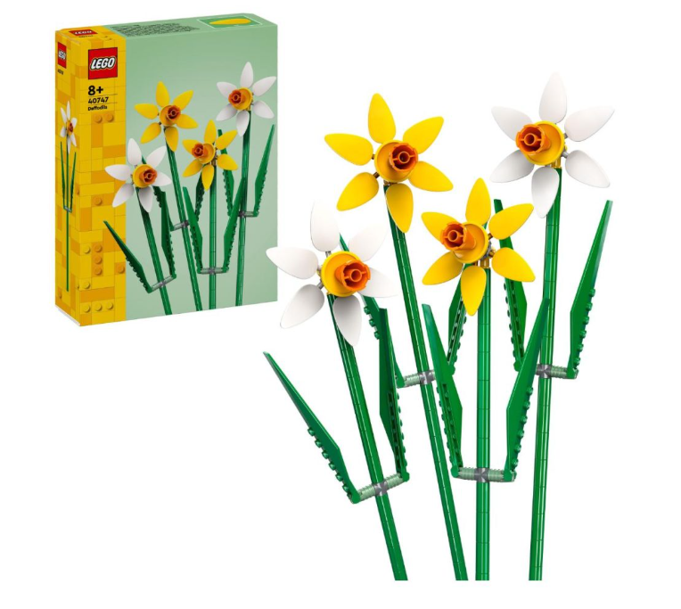 Цветы и нарциссы из LEGO, 40747