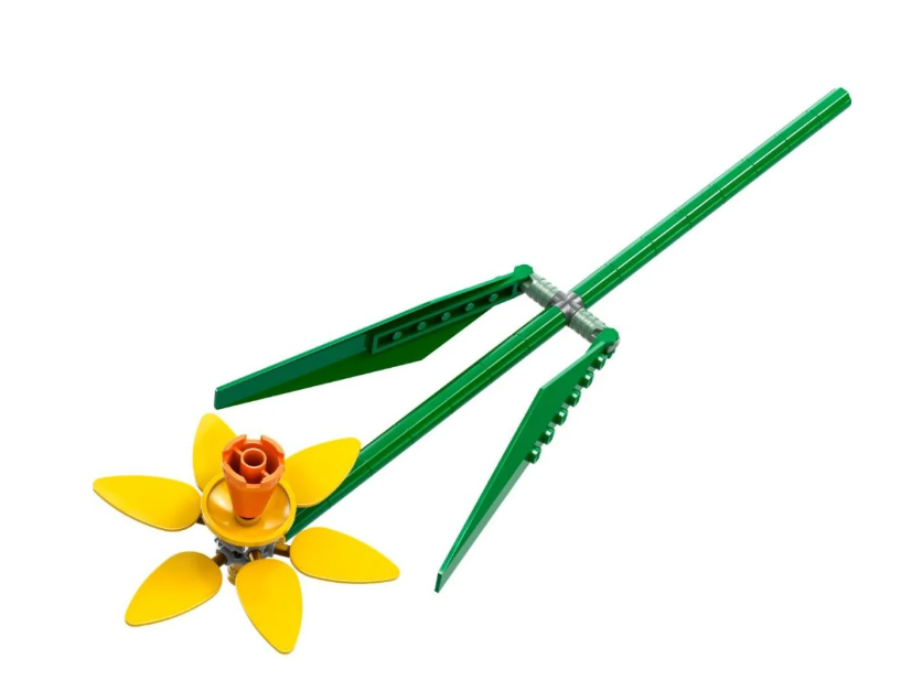 Цветы и нарциссы из LEGO, 40747