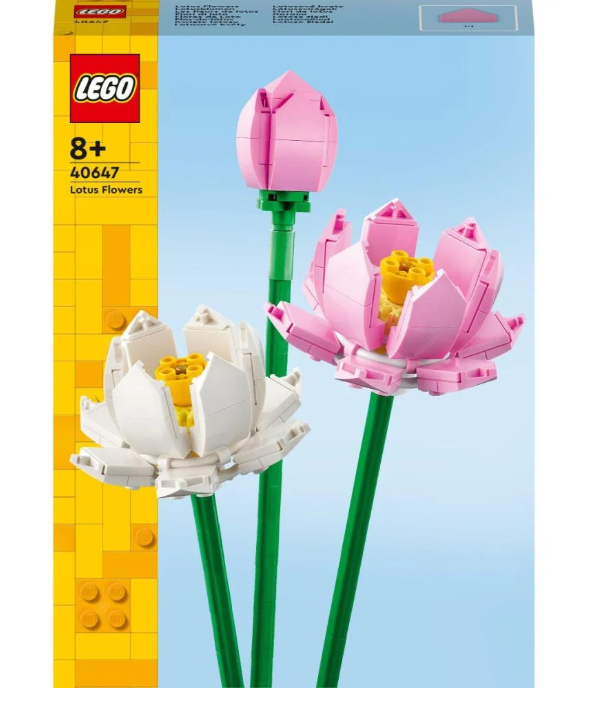 Цветы LEGO, лотосы, 40647