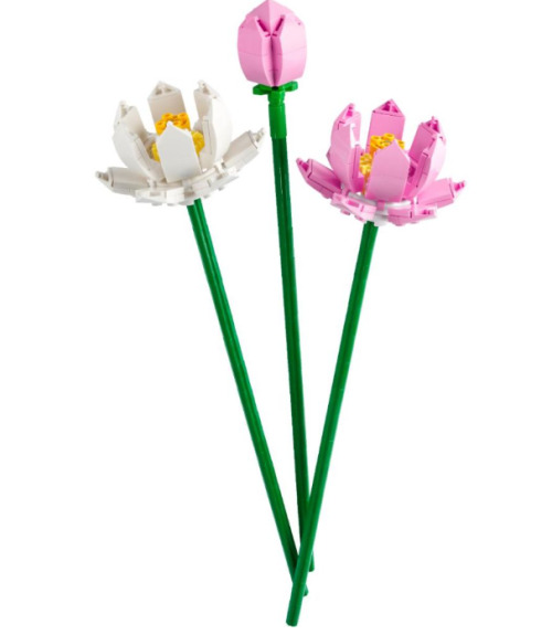 Цветы LEGO, лотосы, 40647