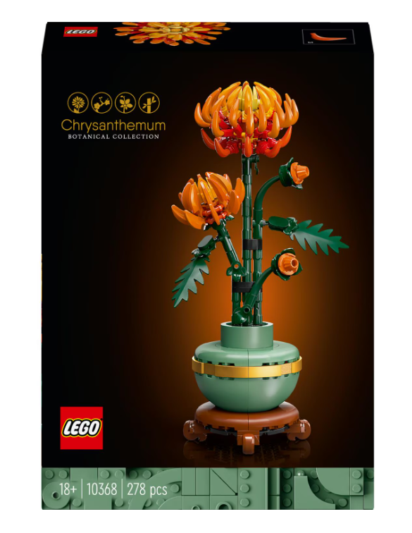 Коллекция LEGO "Ботанические растения", Хризантема, 10368