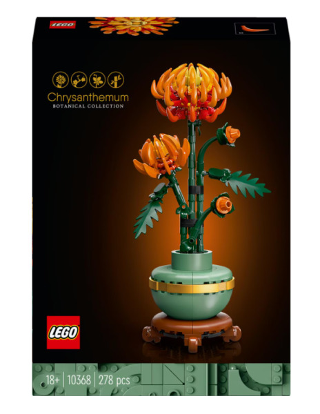 Коллекция LEGO "Ботанические растения", Хризантема, 10368