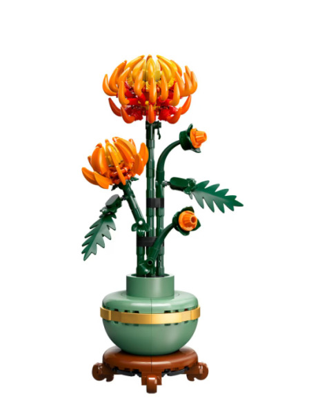 Коллекция LEGO "Ботанические растения", Хризантема, 10368