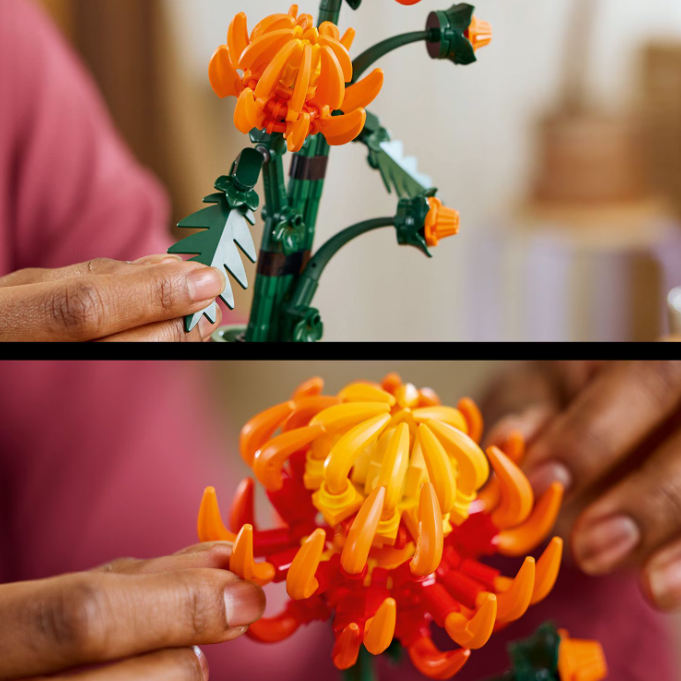 Коллекция LEGO "Ботанические растения", Хризантема, 10368