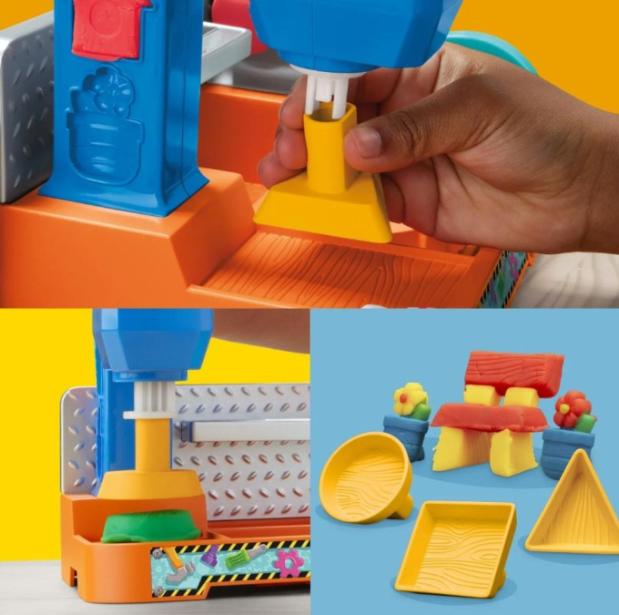 PLAY DOH Верстак для лепки из пластилина с инструментами, F9141
