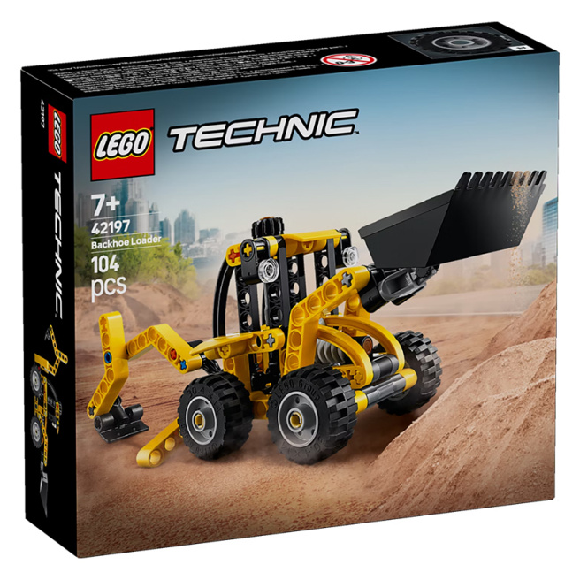 LEGO Technic Экскаватор-погрузчик (бульдозер-экскаватор), 42197
