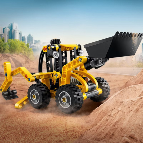 LEGO Technic Экскаватор-погрузчик (бульдозер-экскаватор), 42197