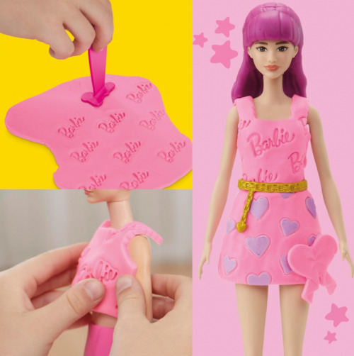 PLAY DOH BARBIE SET PLASTELINA INIMIOARE SI PAR, G1357