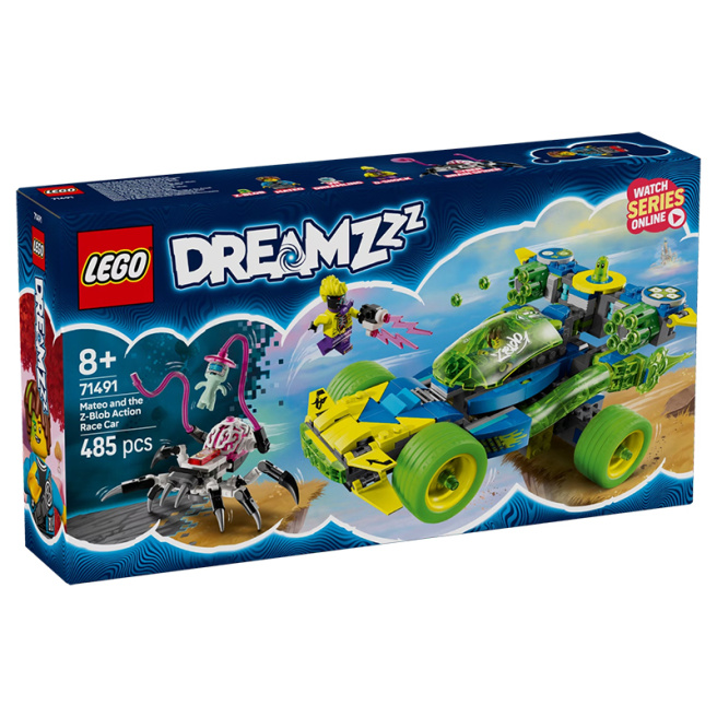Конструктор LEGO Dreamzzz Матео и гоночный автомобиль Z-Blob Action 71491