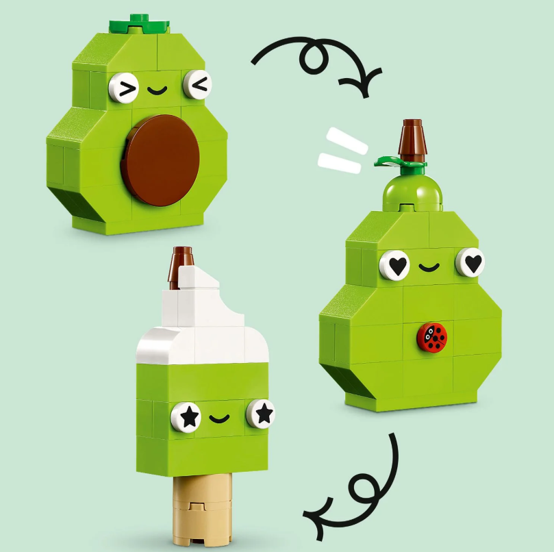 LEGO CLASSIC ALIMENTE CREATIVE, 11039