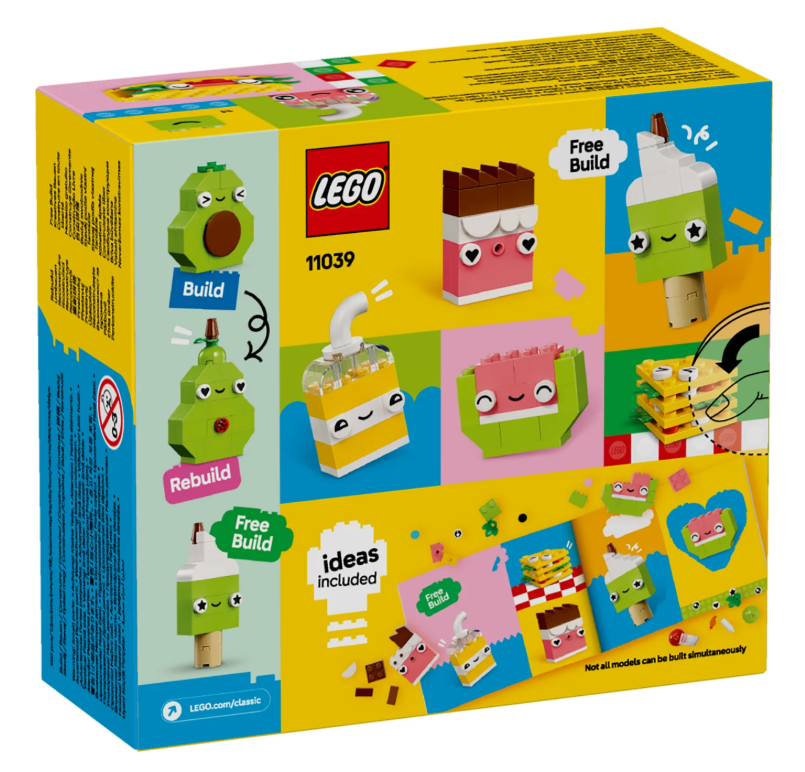LEGO CLASSIC ALIMENTE CREATIVE, 11039