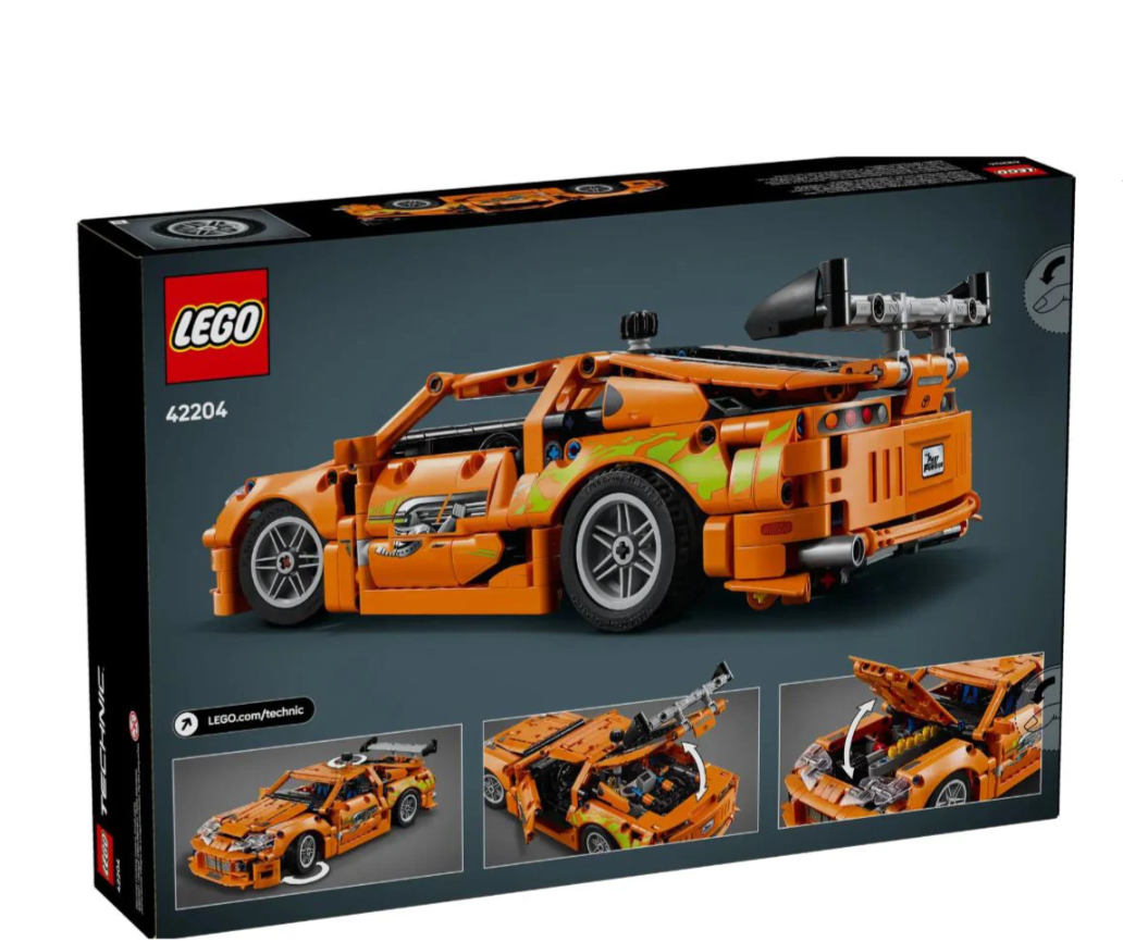 LEGO TECHNIC FAST AND FURIOUS TOYOTA SUPRA MK4 , 42204