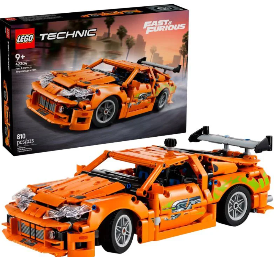 LEGO TECHNIC FAST AND FURIOUS TOYOTA SUPRA MK4 , 42204