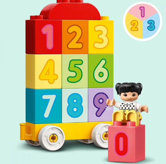 LEGO DUPLO PRIMUL MEU TREN CU NUMERE - INVATA SA NUMERI, 10954