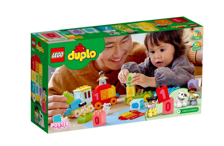 LEGO DUPLO PRIMUL MEU TREN CU NUMERE - INVATA SA NUMERI, 10954