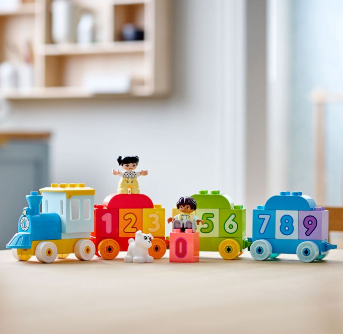 LEGO DUPLO PRIMUL MEU TREN CU NUMERE - INVATA SA NUMERI, 10954