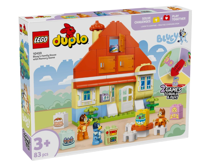 Дом семьи Блю из набора LEGO DUPLO с игрой на память, 10459