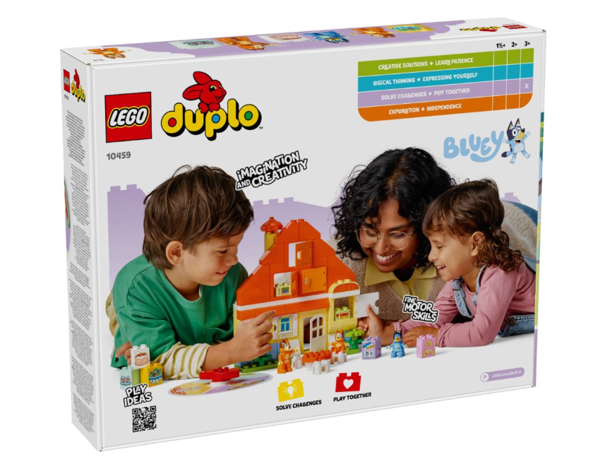 Дом семьи Блю из набора LEGO DUPLO с игрой на память, 10459