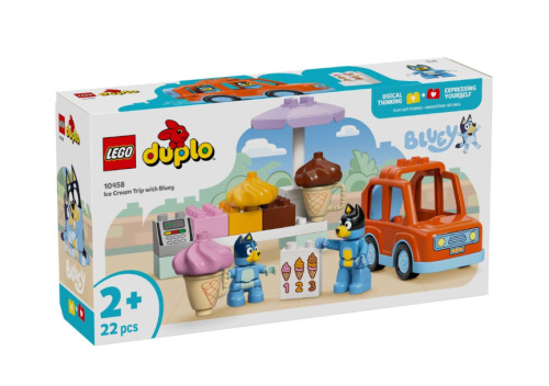 LEGO DUPLO ВИЗИТ БЛЮ К ФУРГОНУ с МОРОЖЕННЫМ, 10458