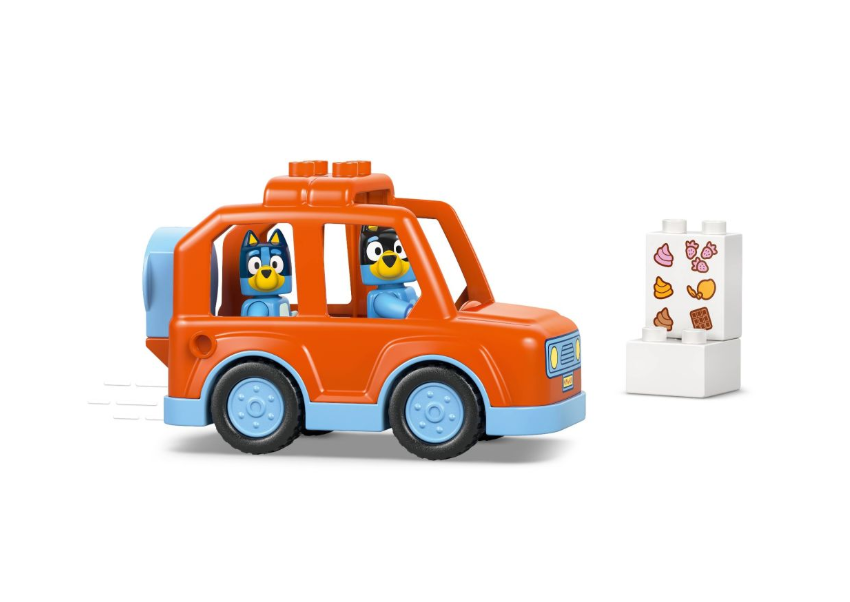 LEGO DUPLO ВИЗИТ БЛЮ К ФУРГОНУ с МОРОЖЕННЫМ, 10458