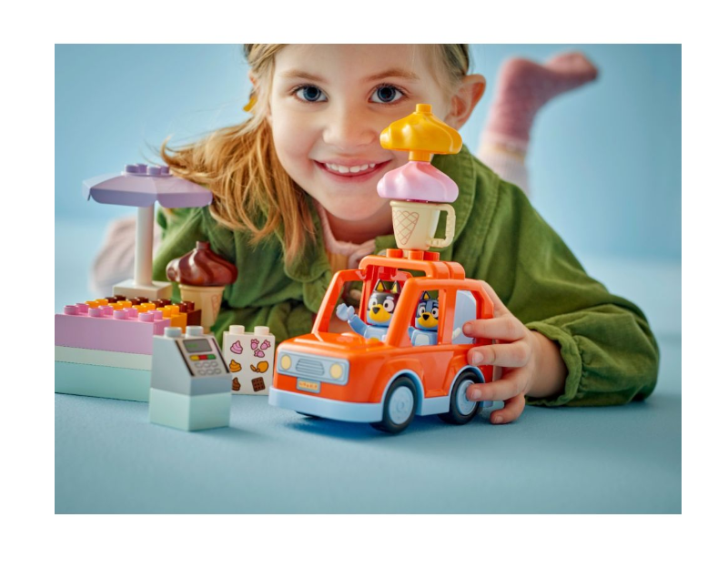 LEGO DUPLO ВИЗИТ БЛЮ К ФУРГОНУ с МОРОЖЕННЫМ, 10458