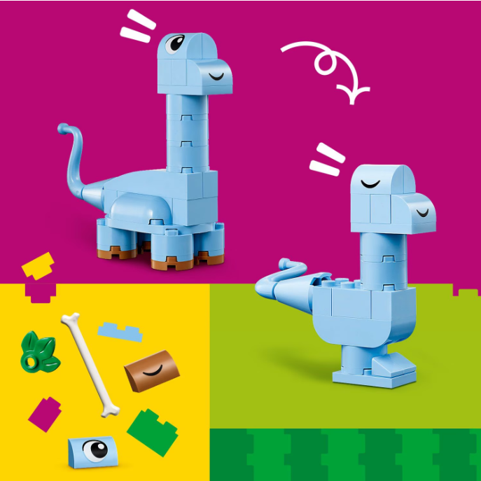 LEGO CLASSIC Креативные динозавры, 11041