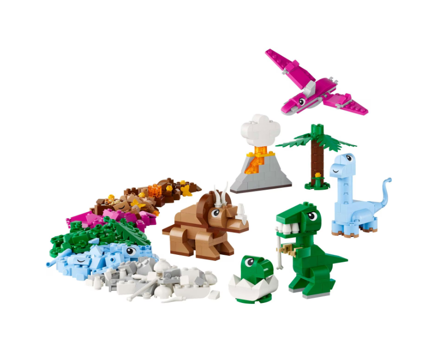 LEGO CLASSIC Креативные динозавры, 11041