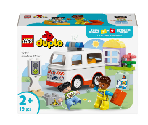 LEGO DUPLO AMBULANTA SI SOFER, 10447