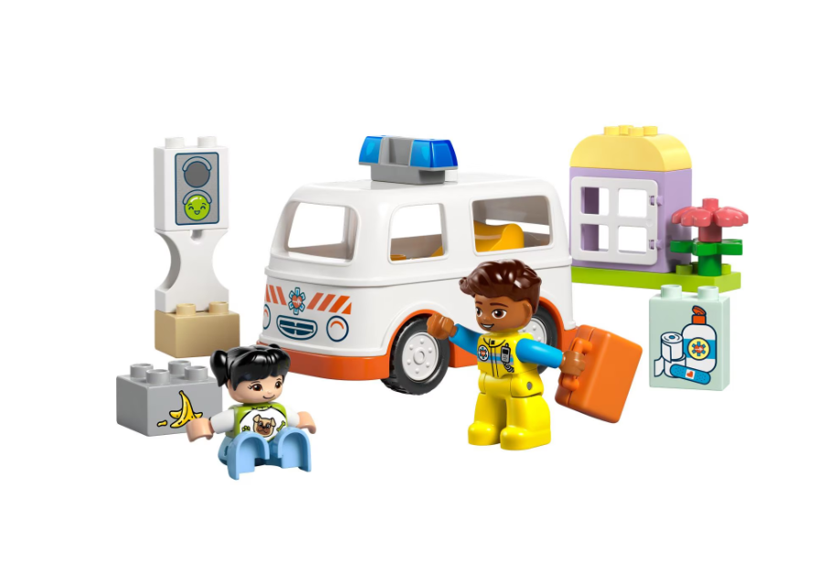 LEGO DUPLO Машина скорой помощи и водитель, 10447
