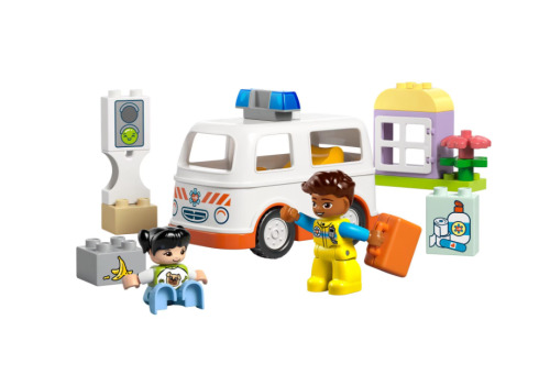 LEGO DUPLO Машина скорой помощи и водитель, 10447