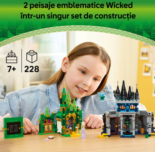LEGO WICKED EMERALD CITY SI CASTELUL KIAMO KO, 75689