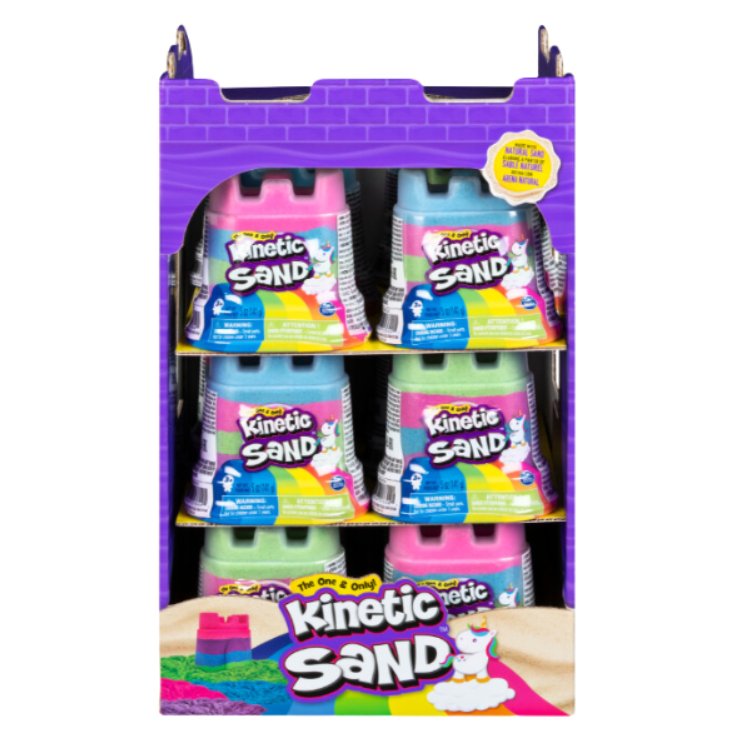 Кинетический песок «Радужный замок», 6059188