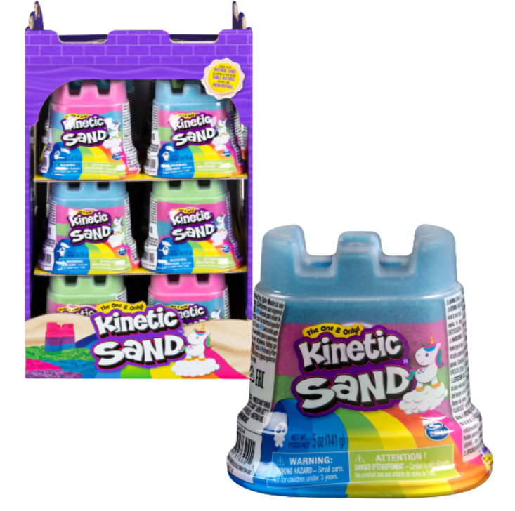 Кинетический песок «Радужный замок», 6059188