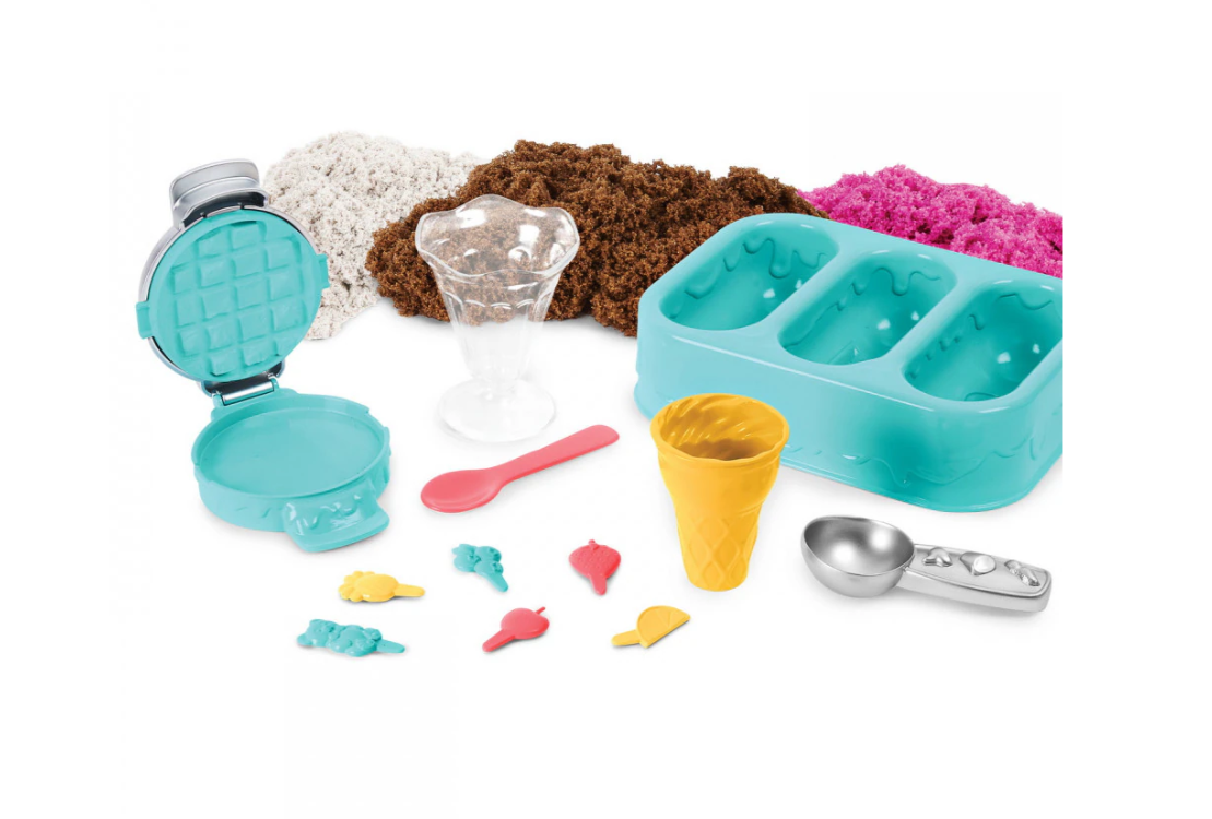 KINETIC SAND SET INGHETATA SI PRAJITURELE COLORATE SI PARFUMATE, 6059742