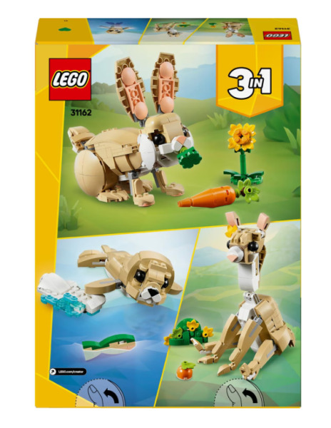 LEGO CREATOR Милый кролик, 31162