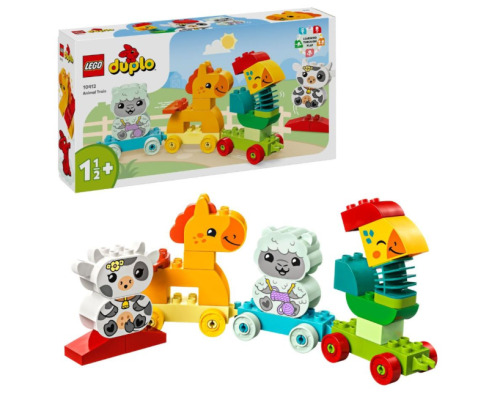 LEGO DUPLO TREN CU ANIMALE, 10412