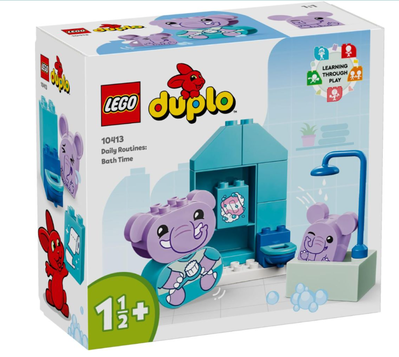 LEGO DUPLO ПОВСЕДНЕВНЫЕ РАЗВЛЕЧЕНИЯ ВАННАЯ КОМНАТА, 10413
