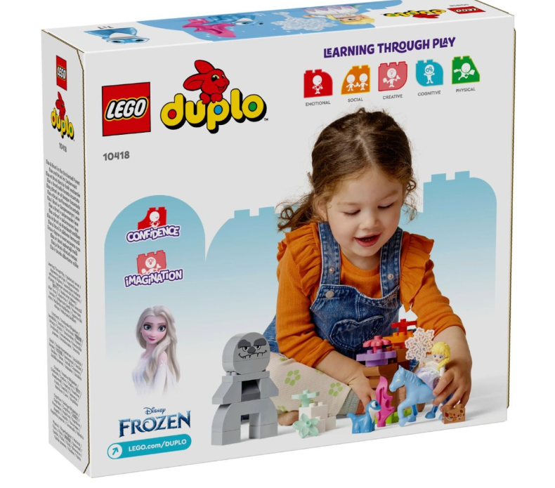 LEGO DUPLO DISNEY ЭЛЬЗА И БРУНИ В ЗАЧАРОВАННОМ ЛЕСУ, 10418