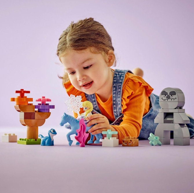 LEGO DUPLO DISNEY ЭЛЬЗА И БРУНИ В ЗАЧАРОВАННОМ ЛЕСУ, 10418