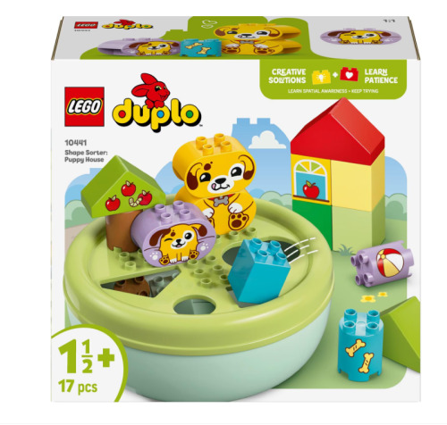 LEGO DUPLO SORTATOR DE FORME CASA PENTRU CATEI, 10441