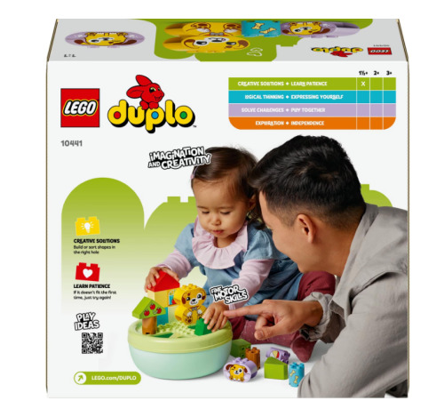 LEGO DUPLO SORTATOR DE FORME CASA PENTRU CATEI, 10441