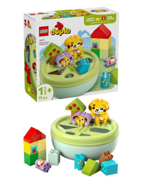 LEGO DUPLO СОРТЕР ДЛЯ ФОРМ «Дом для щенков», 10441