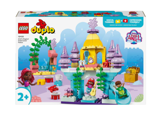 LEGO DUPLO ВОЛШЕБНЫЙ ПОДВОДНЫЙ ДВОРЕЦ АРИЭЛЬ, 10435