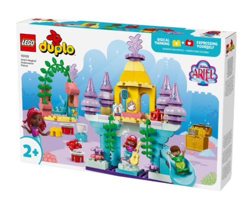 LEGO DUPLO ВОЛШЕБНЫЙ ПОДВОДНЫЙ ДВОРЕЦ АРИЭЛЬ, 10435